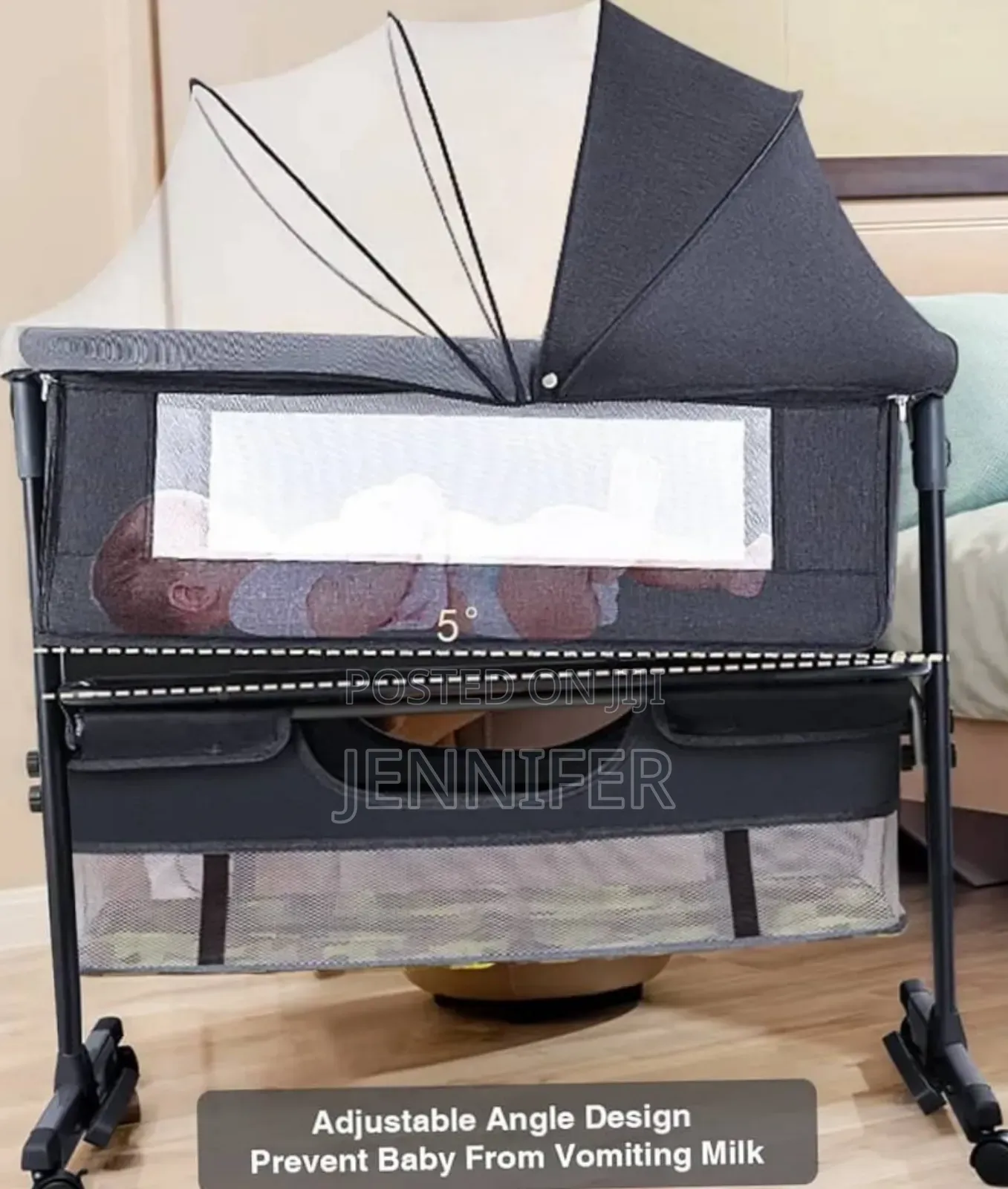 3in1 Bassinet Baby Bed Side Sleeper