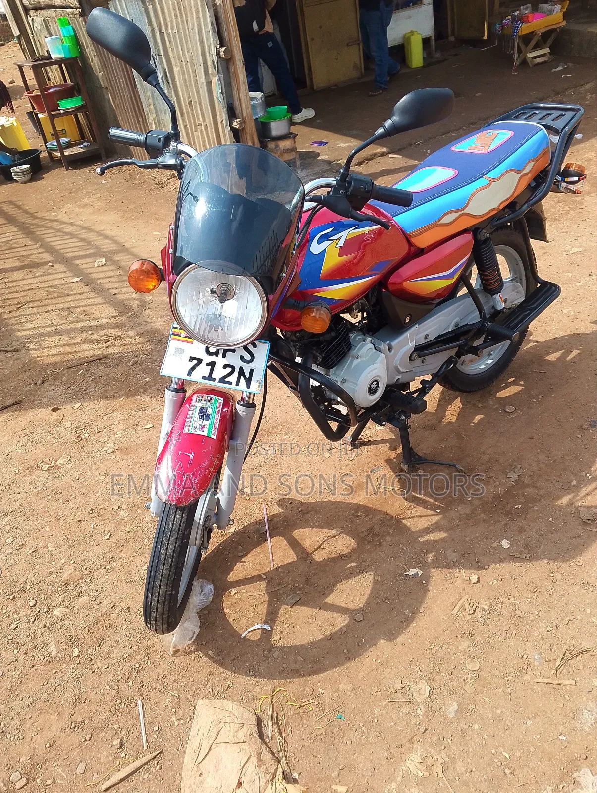 Bajaj Boxer 125 2023 Red