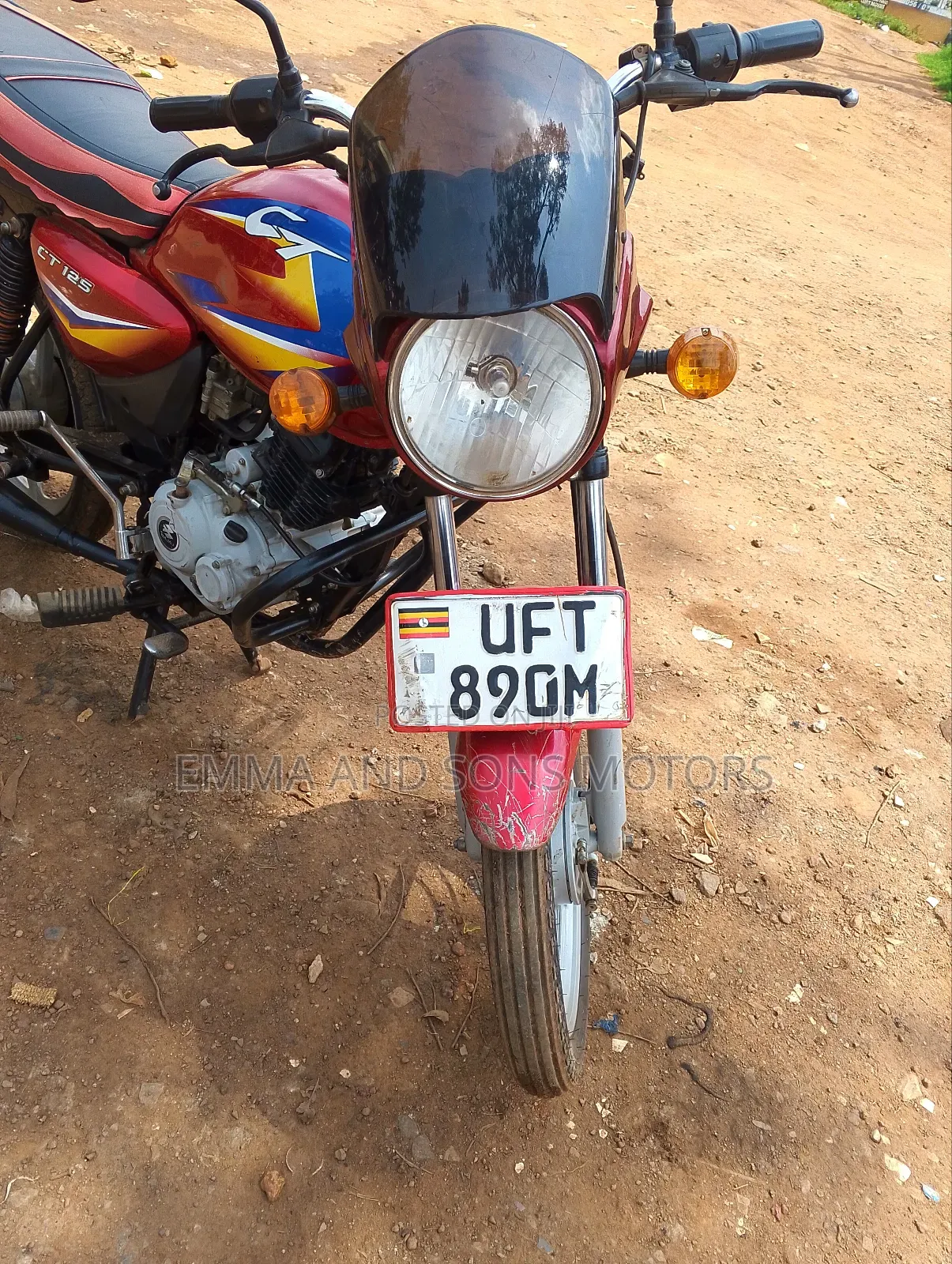 Bajaj Boxer 125 2023 Red
