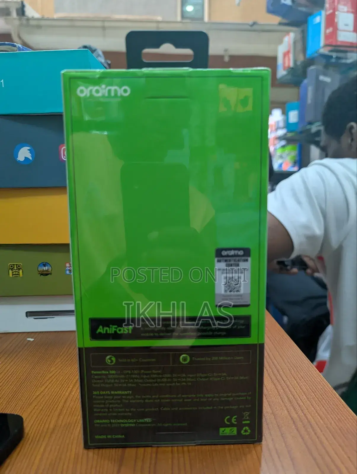 Power Box300 30000mah Powerbank Type C to Type C Output