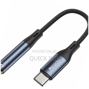 Yesido Type C Headphone Audio Jack To Aux Connector
