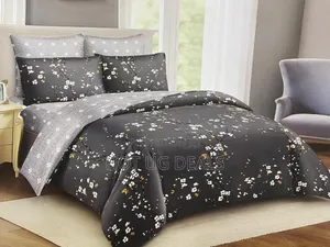 5x6 Duvet Set With 1 Bedsheet, 2 Pillow Cases - Multicolor