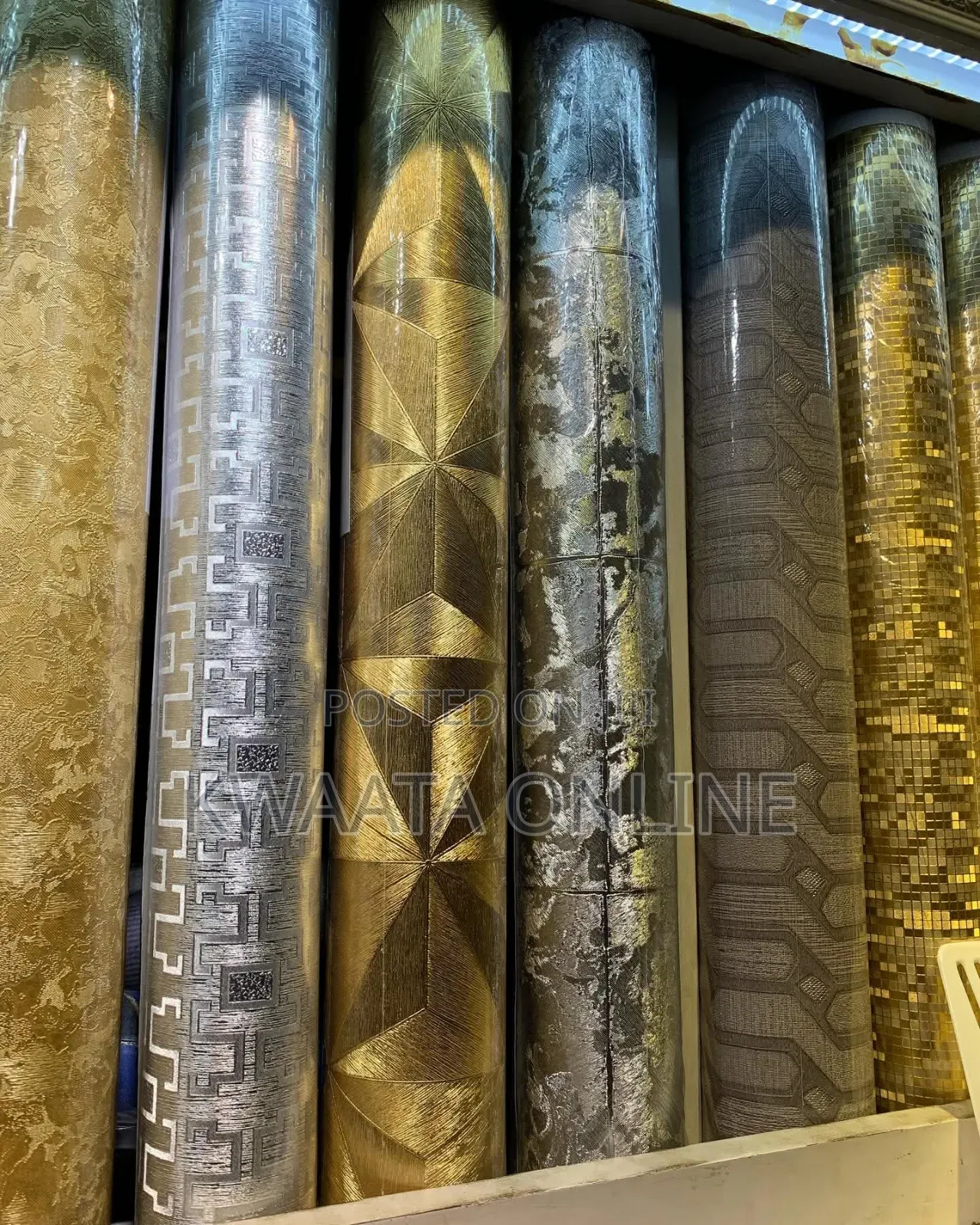 Non-Woven 3d Foil Wallpaper Roll, Multipurpose (10mx0.5m)
