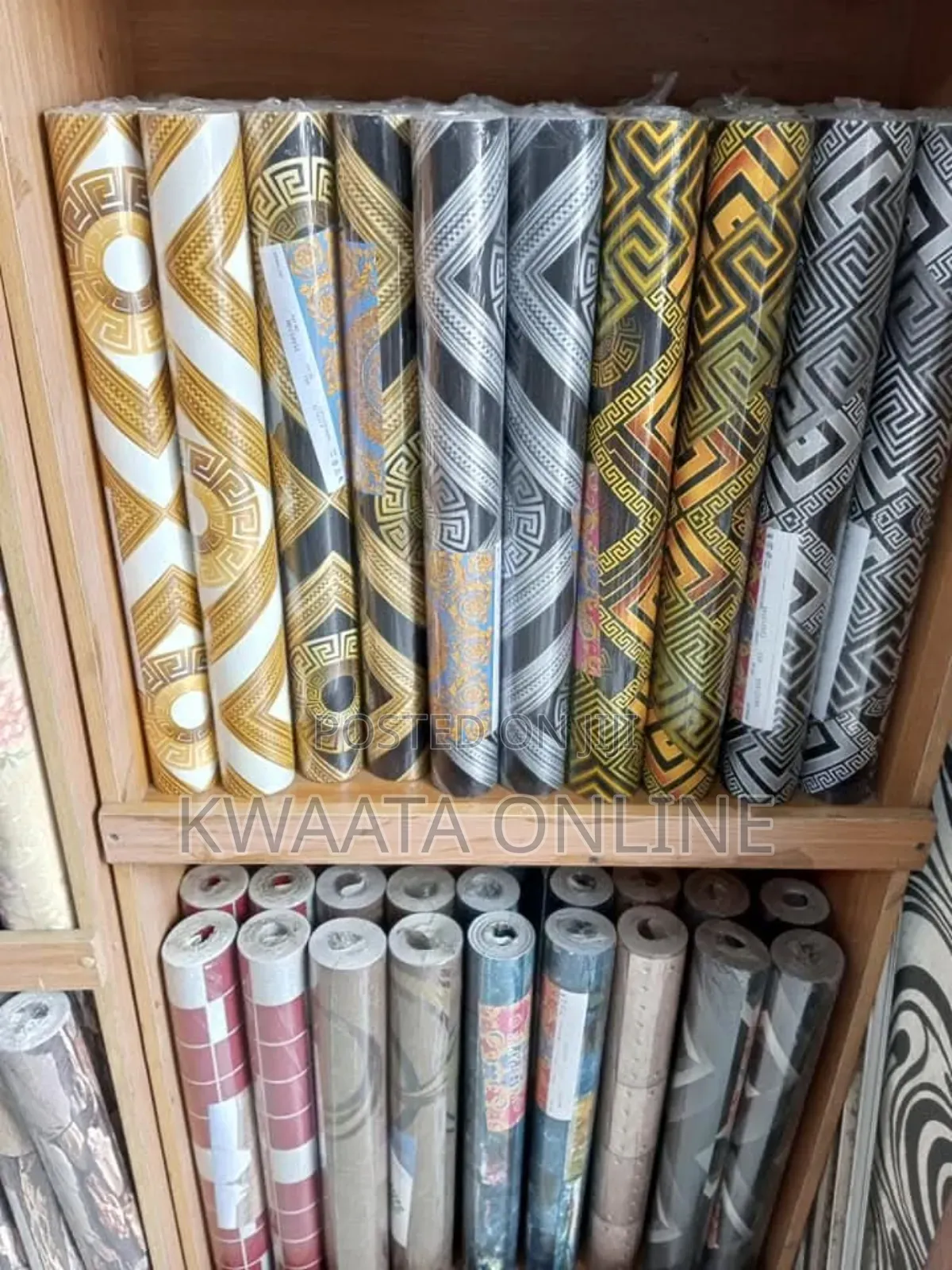 Non-Woven 3d Foil Wallpaper Roll, Multipurpose (10mx0.5m)
