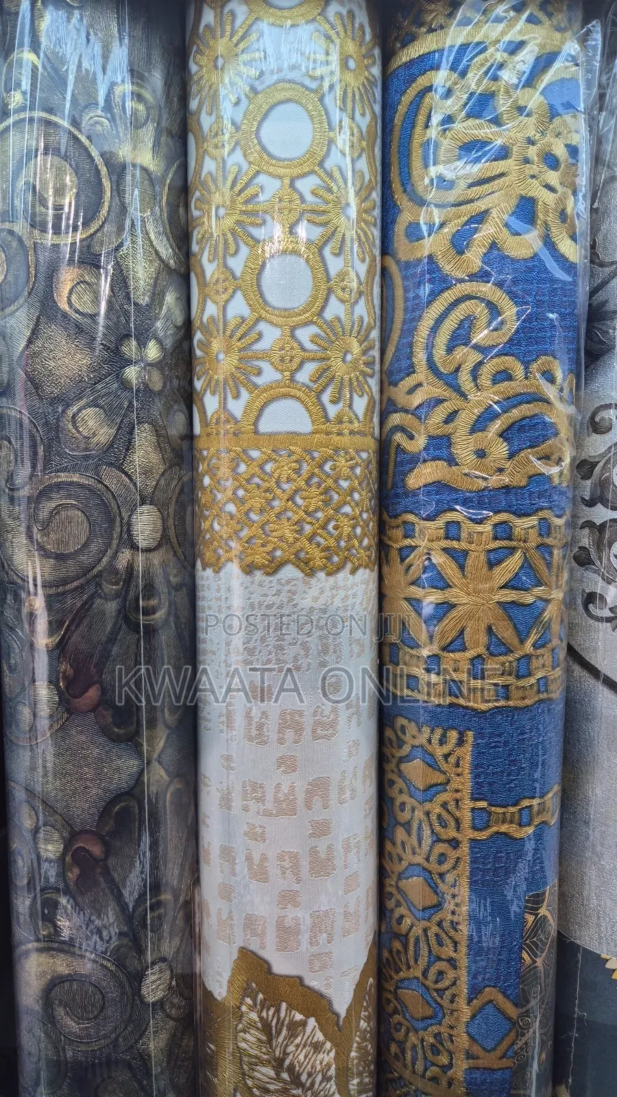 Non-Woven 3d Foil Wallpaper Roll, Multipurpose (10mx0.5m)