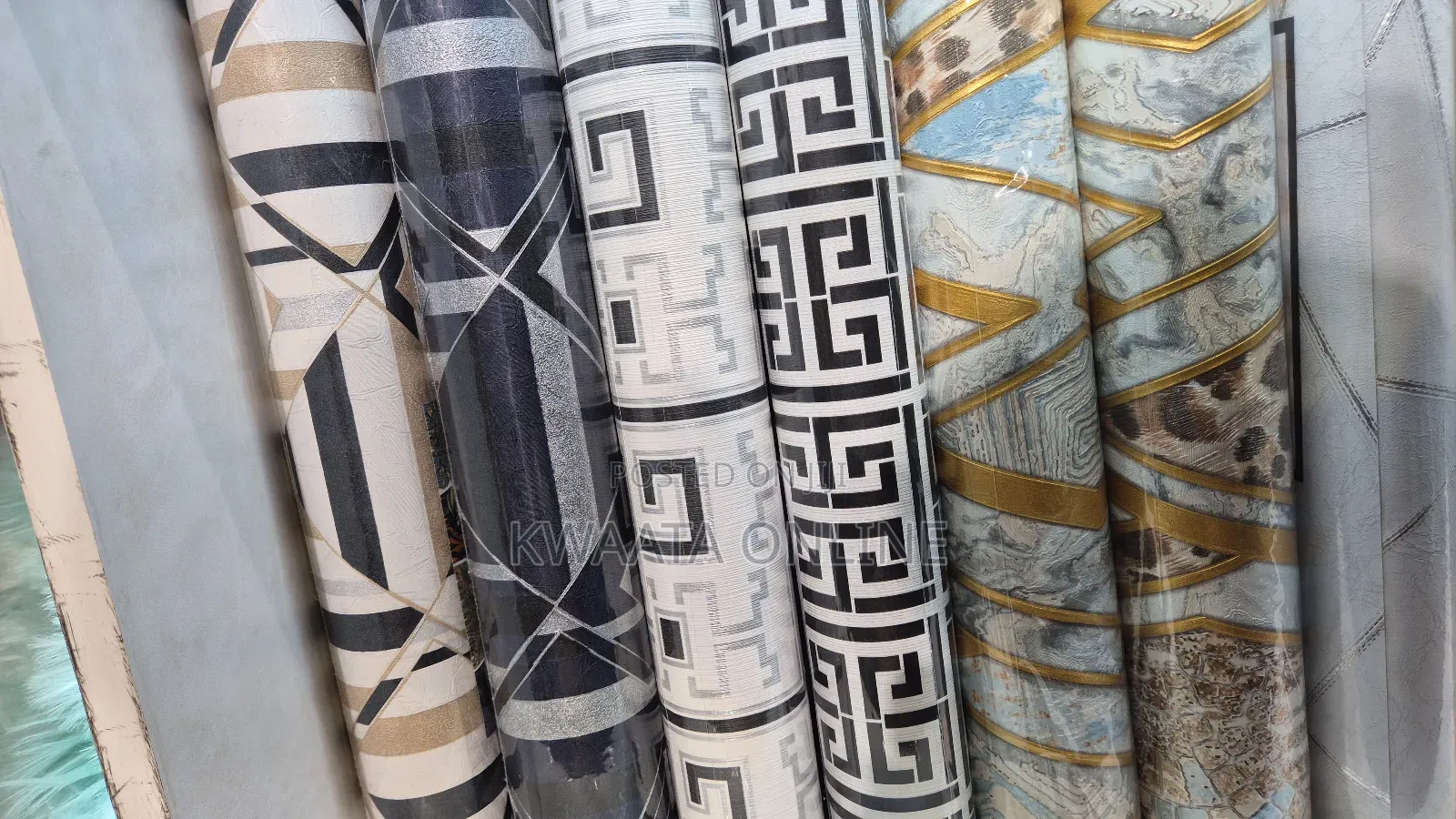 Non-Woven 3d Foil Wallpaper Roll, Multipurpose (10mx0.5m)