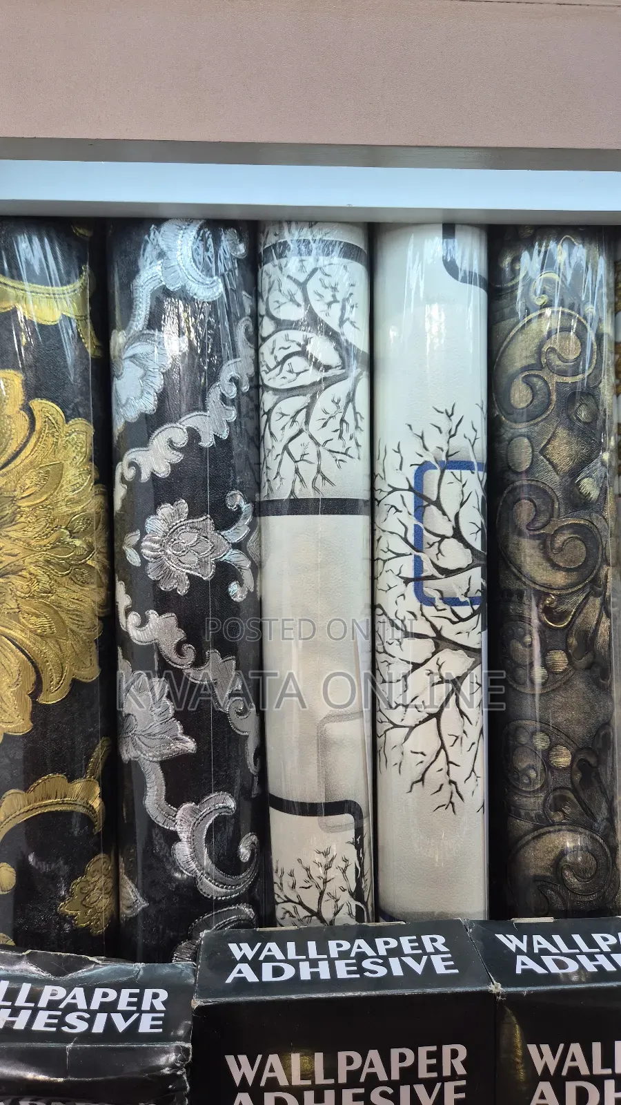 Non-Woven 3d Foil Wallpaper Roll, Multipurpose (10mx0.5m)