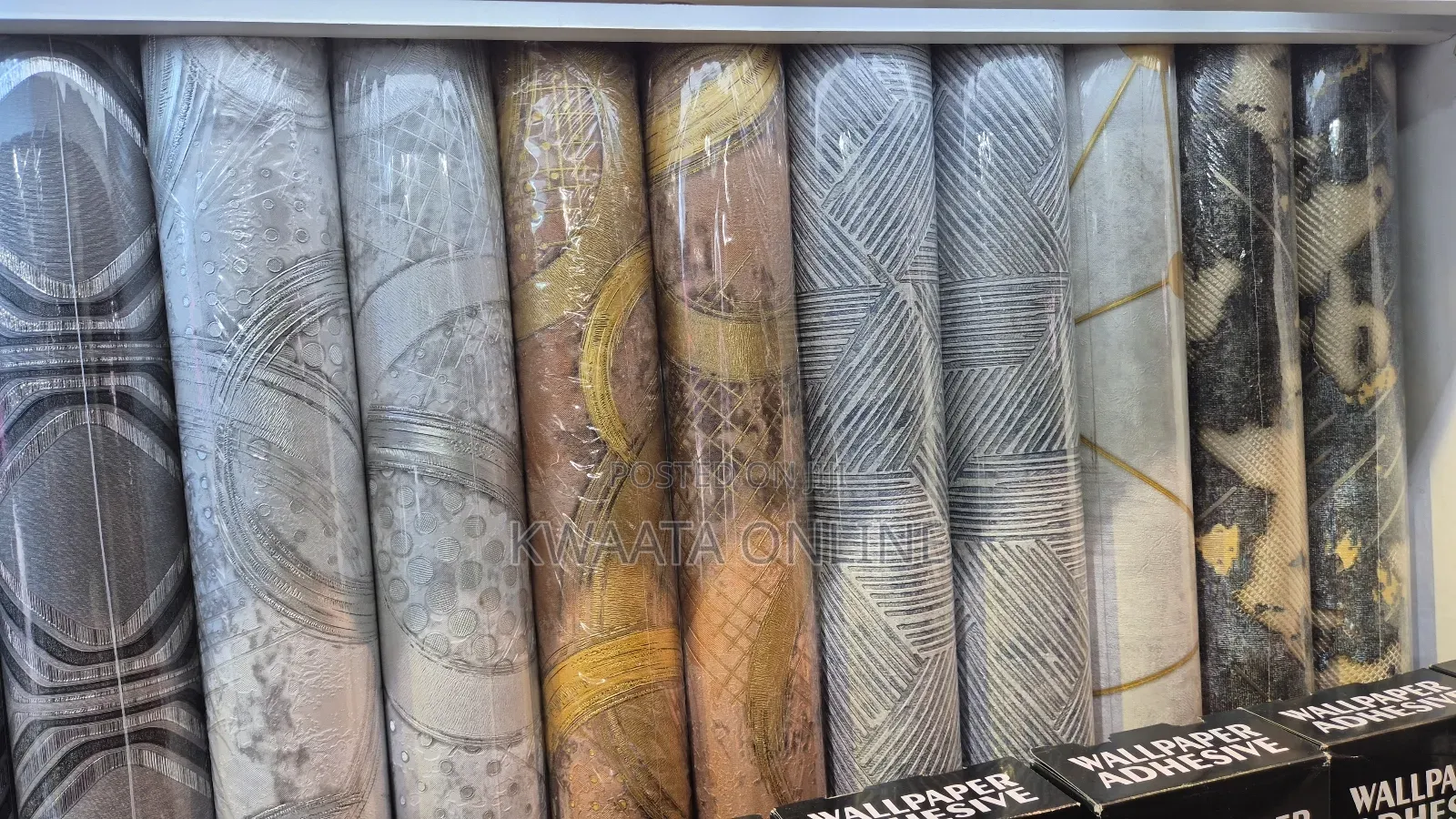 Non-Woven 3d Foil Wallpaper Roll, Multipurpose (10mx0.5m)