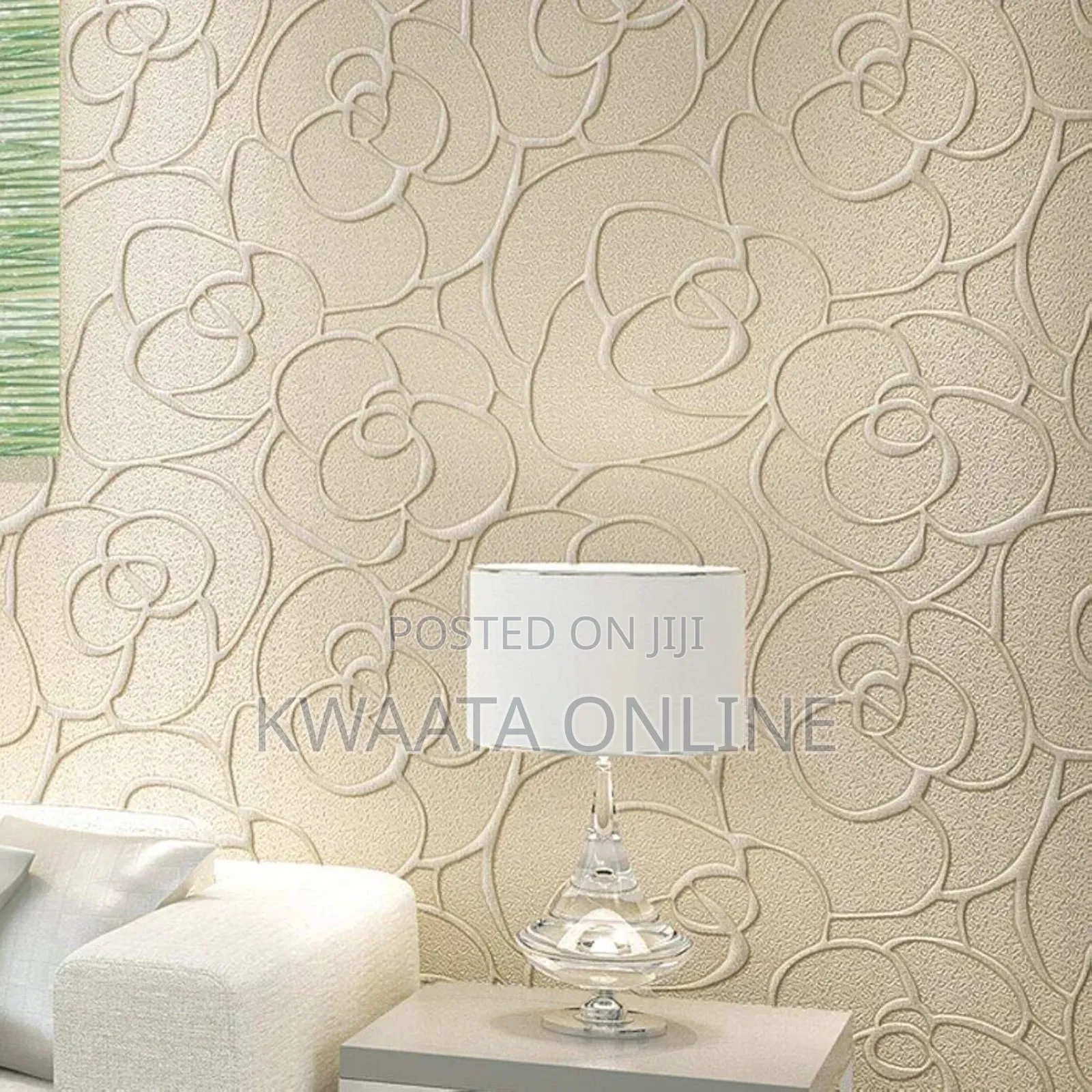 Non-Woven 3d Foil Wallpaper Roll, Multipurpose (10mx0.5m)