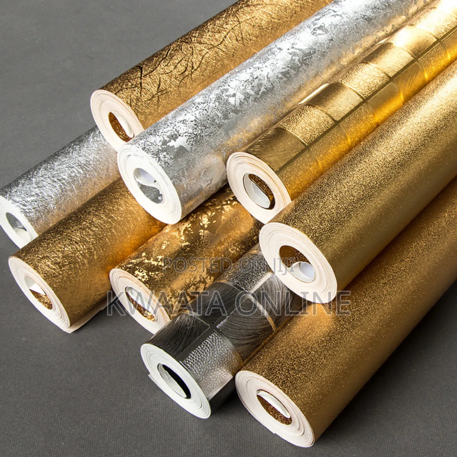 Non-Woven 3d Foil Wallpaper Roll, Multipurpose (10mx0.5m)