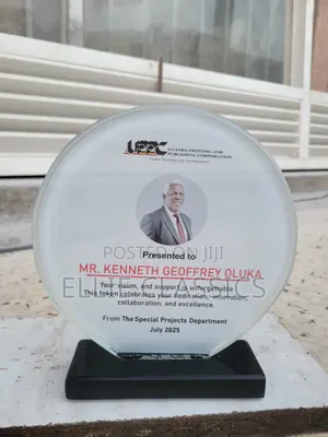 Photo - Round Crystal Award