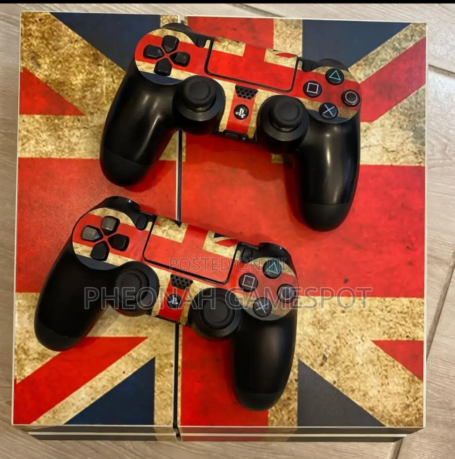 Chipped Ps4 With 12+ Games 2 Controllers!