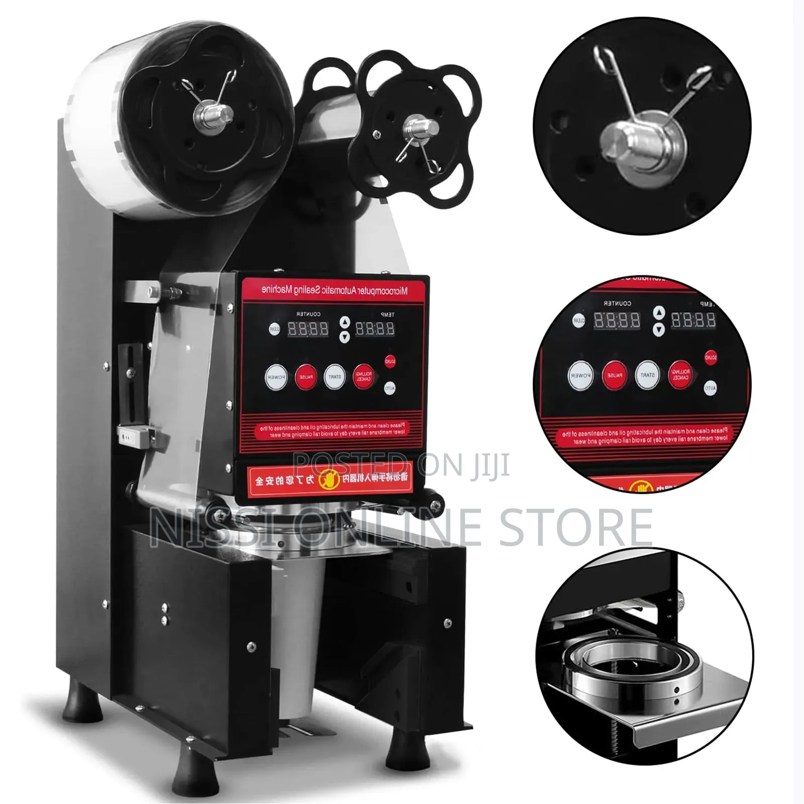 Digital Control Electric Cup Sealer Machine