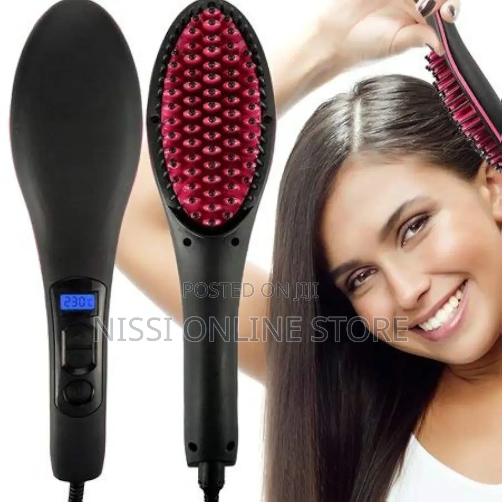 2 in 1 Professional Electric Hair Straightener