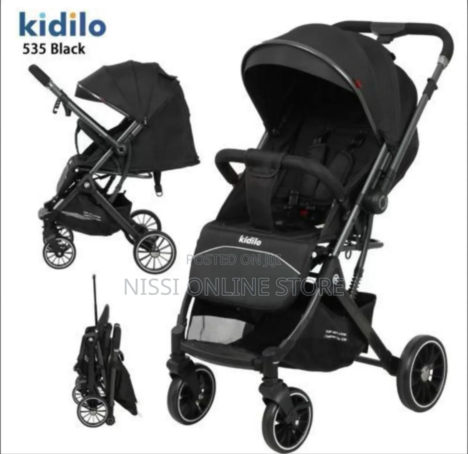 Kidilo Baby Stroller With Umbrella Stands
