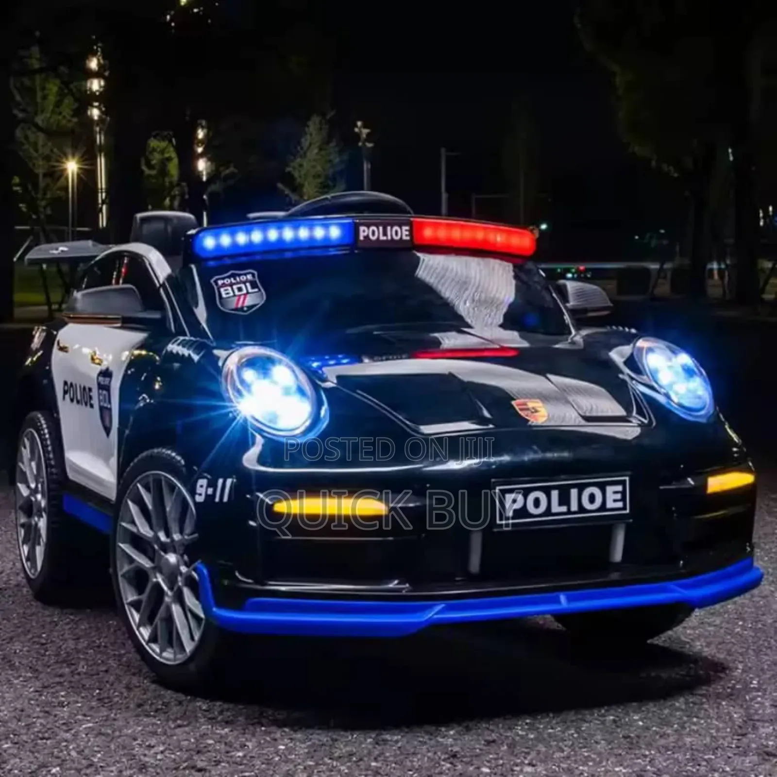 New Powerche Police Ride Kids Ride Car