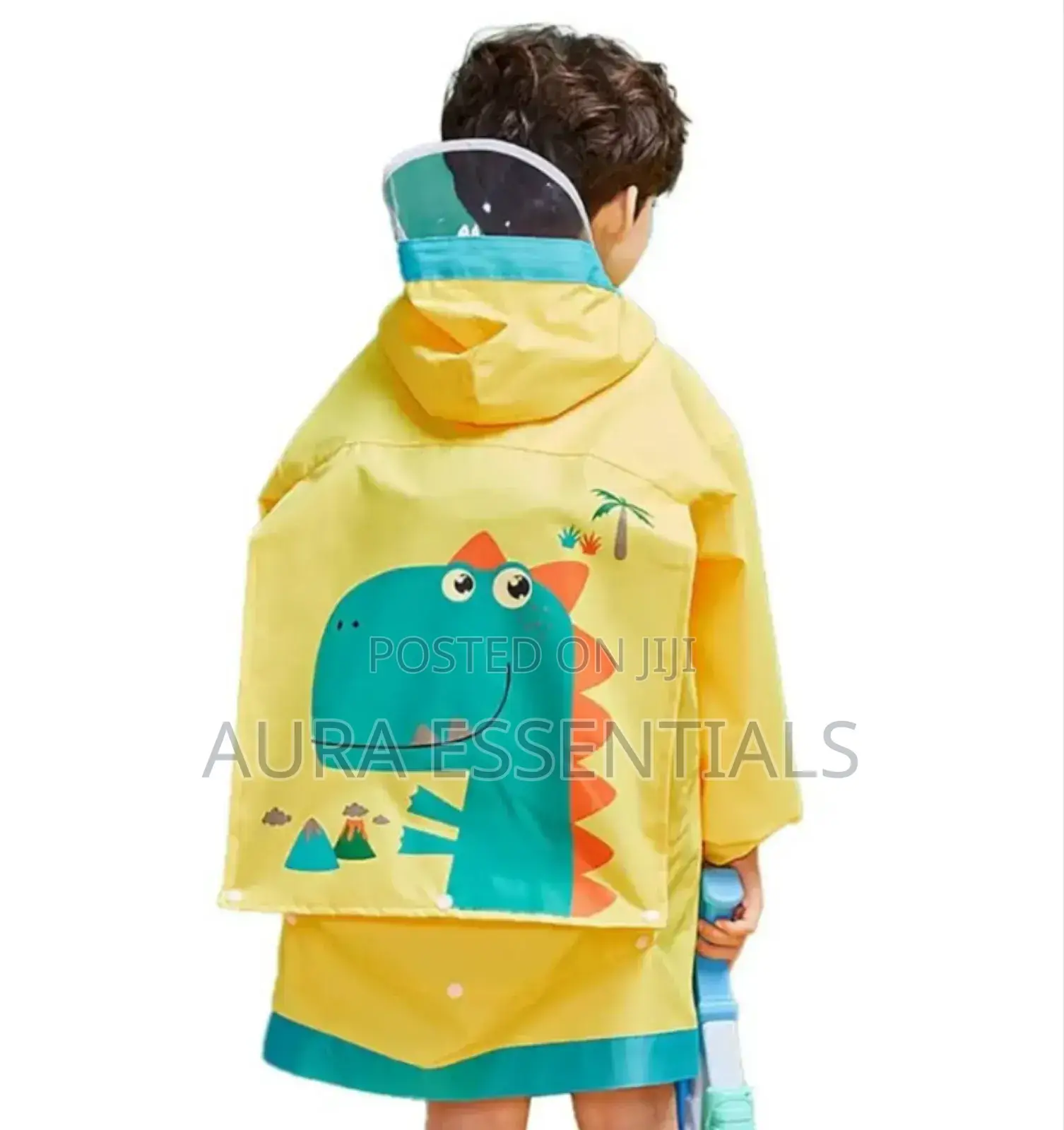 Kids Dinosaur Rain Jacket
