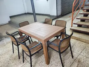 Wholesale Plastic Chairs and Table for Restaurant and Hotel