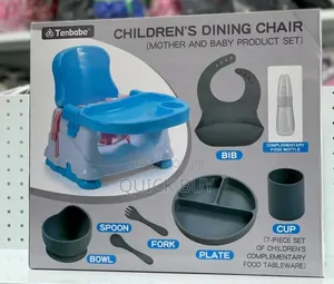 7-Pieces Set of Children's Complemetary Foot Tableware