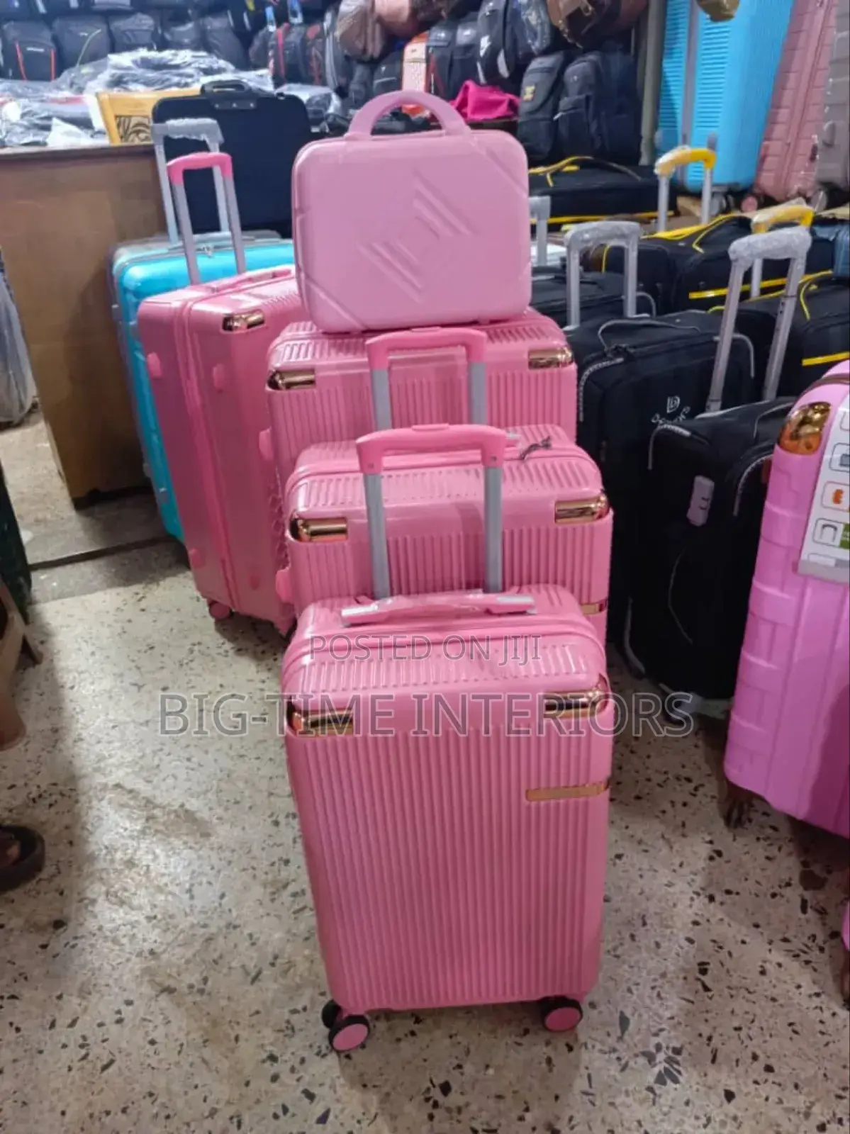 Latest 3in1 Plastic Travel Bags/ Suitcases