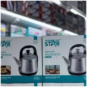 Photo - Winningstar 5 Littre Electric Kettle – Silver