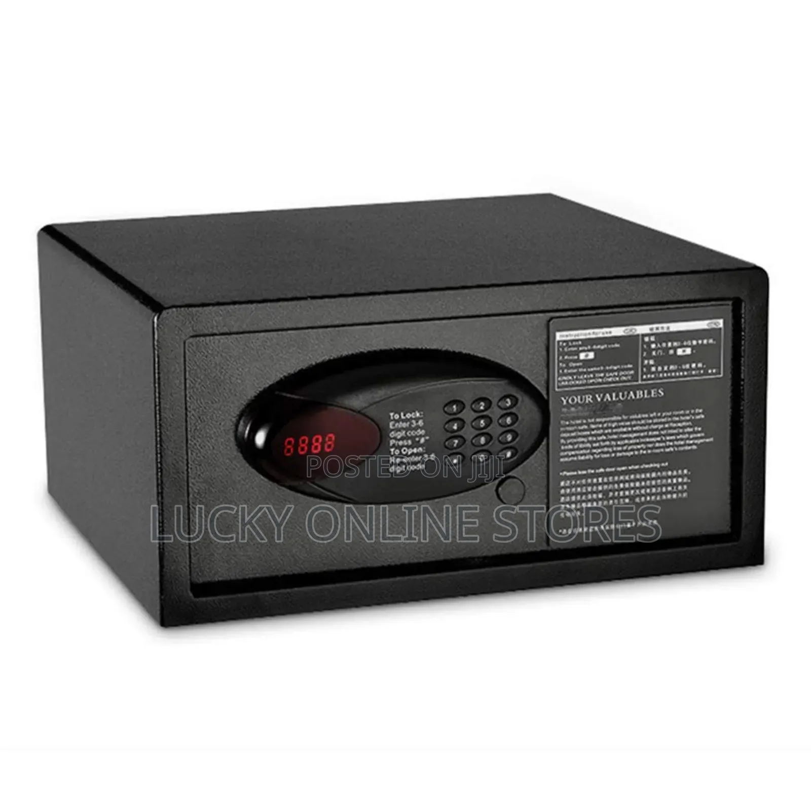Multifunctional Digital Steel Safe Box