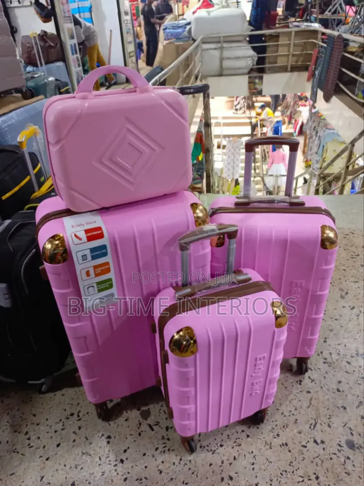 Pink Lovers 3pcs Travel Suitcase Set/ Travel Bags