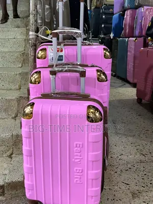 Pink Lovers 3pcs Travel Suitcase Set/ Travel Bags