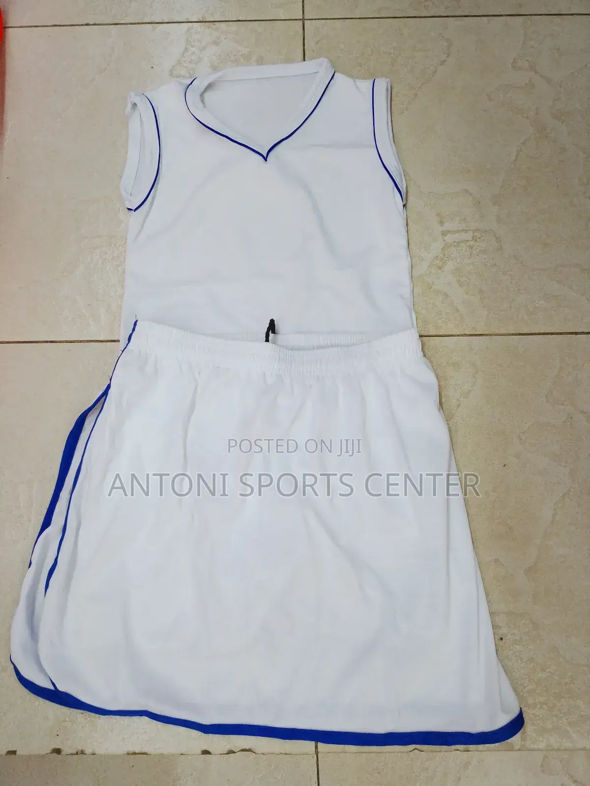 Netball Uniform for Kids White Color