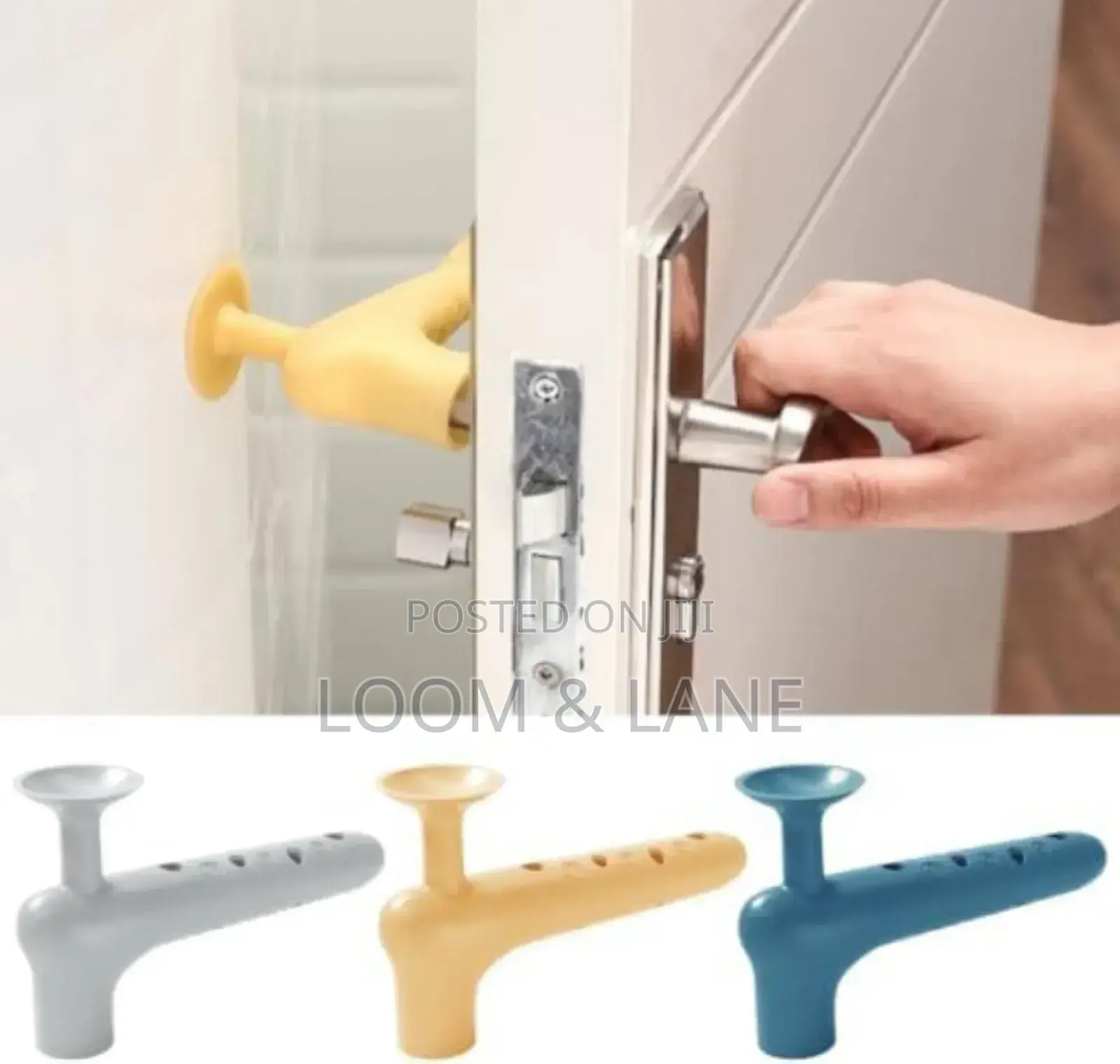 3pcs Spacehoop Silicon Door Stoppers