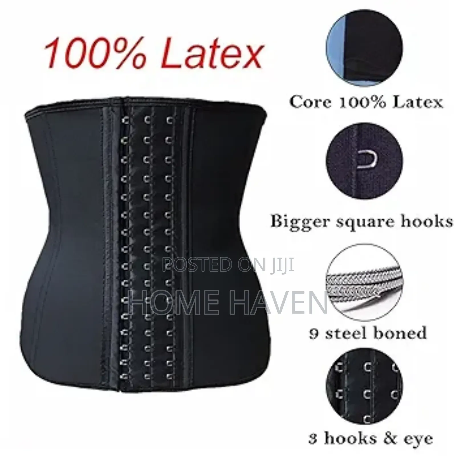 High Elastic Latex Waist Trainer