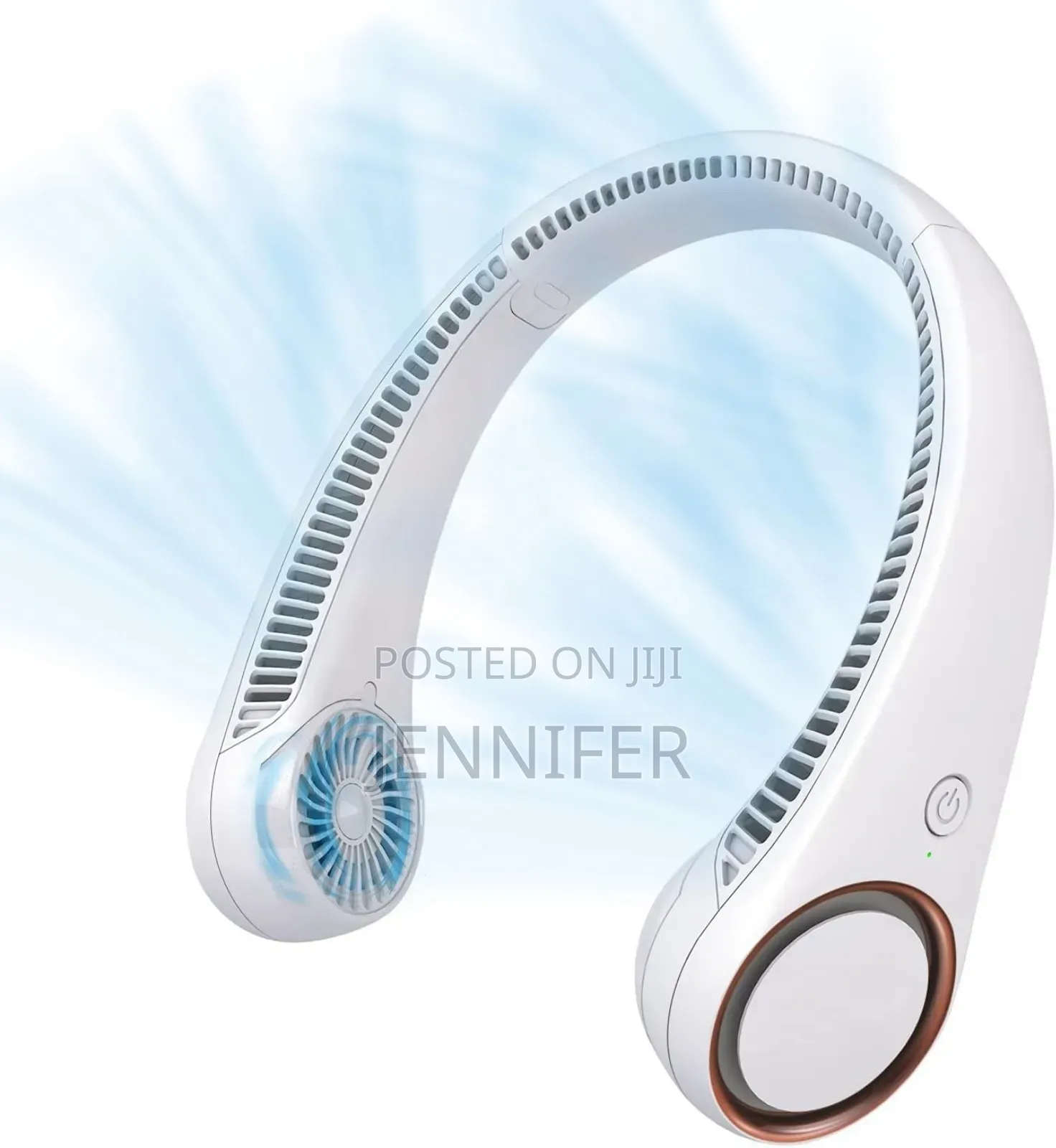 4000 Mah Rechargeable Portable Neck Fan