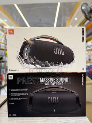 Photo - Jbl Boombox 3 Portable Bluetooth Speaker (24 Hours Playtime)