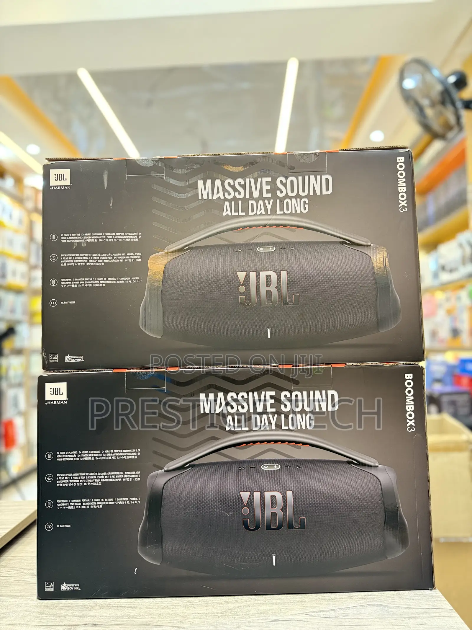 Jbl Boom Box 3 Portable Bluetooth Speaker (Boombox 3)