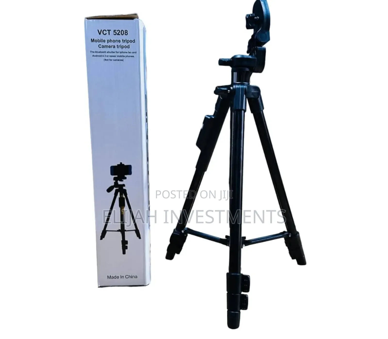 Professional Foldable Heavy Duty Tripod 3388 – Black