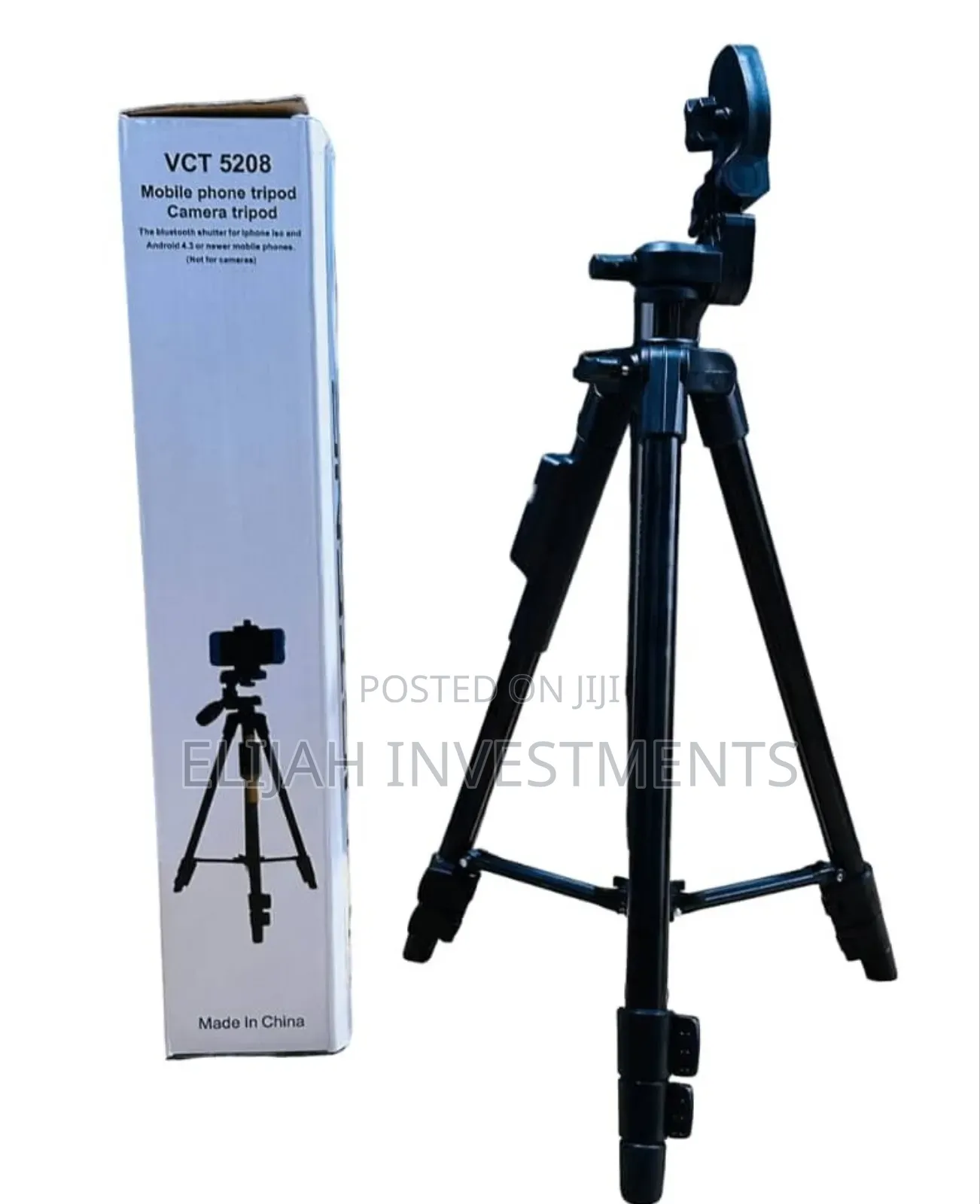Professional Foldable Heavy Duty Tripod 3388 – Black