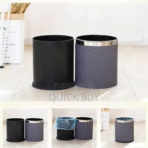 New Cylindrical Trash Bin