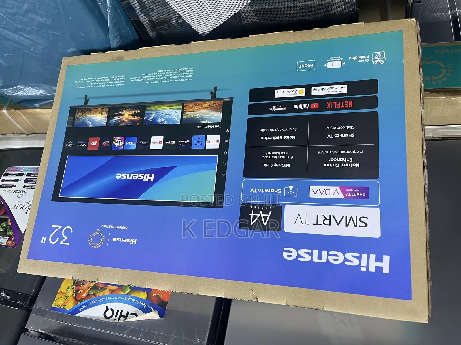 Brandnew 32 Inches A4 Series Hisense Smart Television