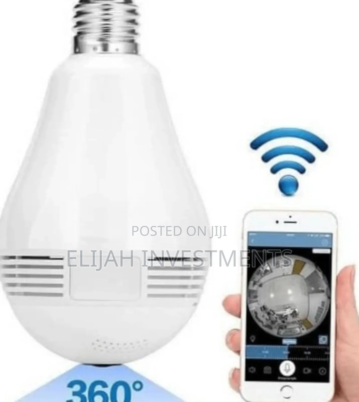 Wireless Ip Camera Bulb Light Wifi Camera Panoramic
