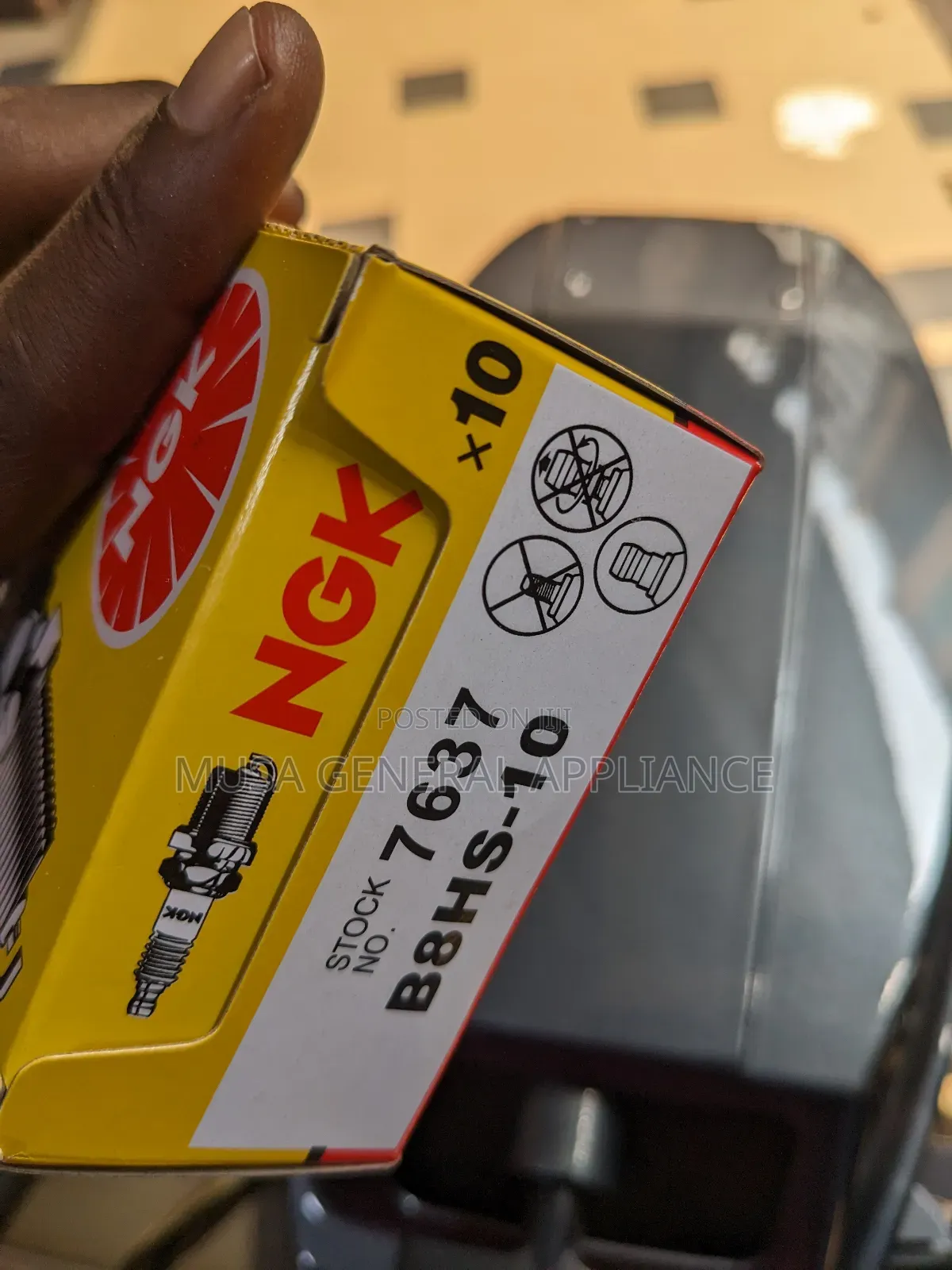 B8 NGK Spark Plugs 10 Piece