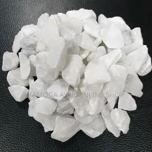 Natural Broken / Crashed White Stones