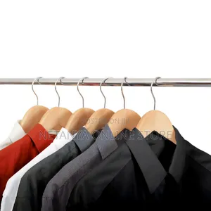 12pcs Strong Premium Wooden Hangers