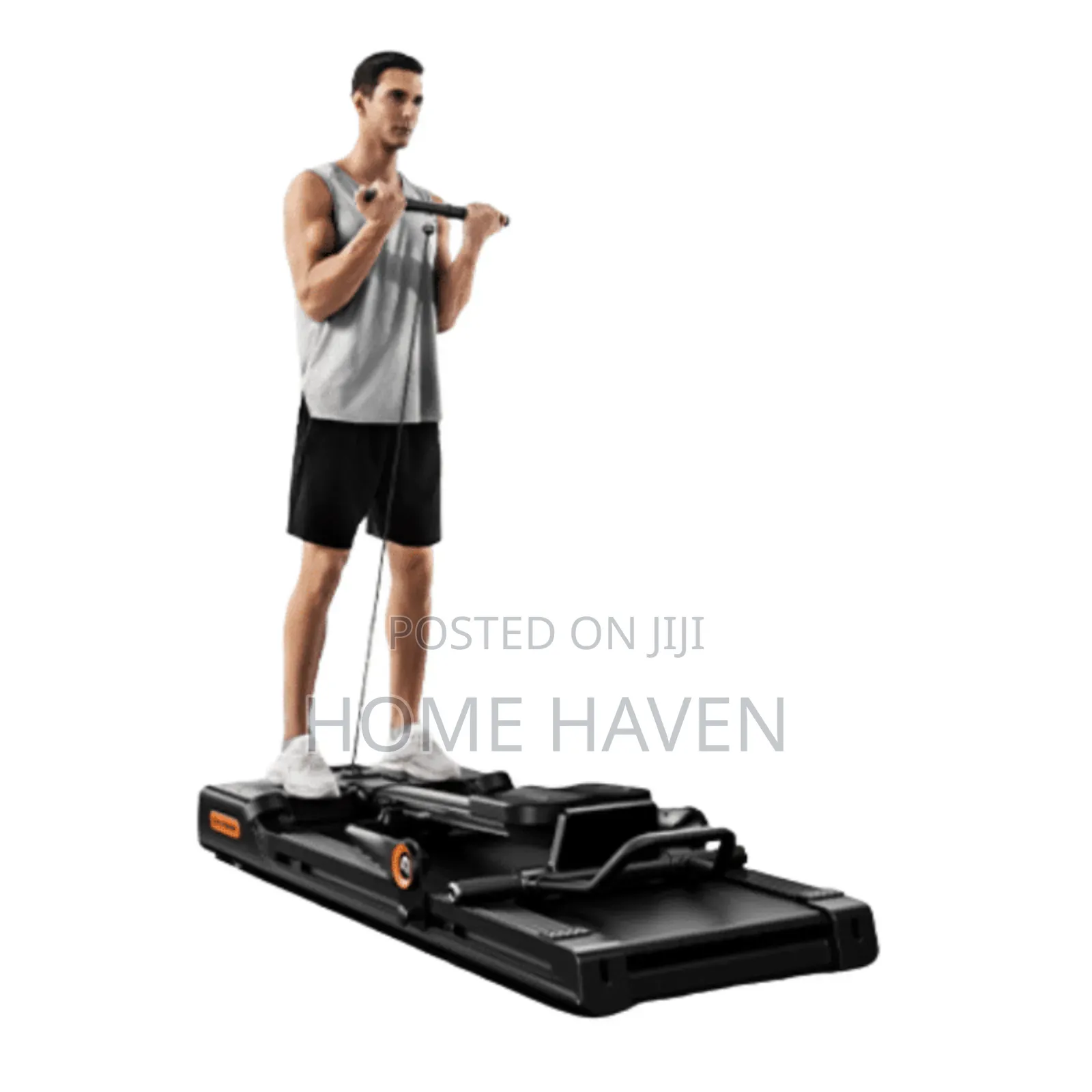 4 in 1 Foldable Rowing Treadmill