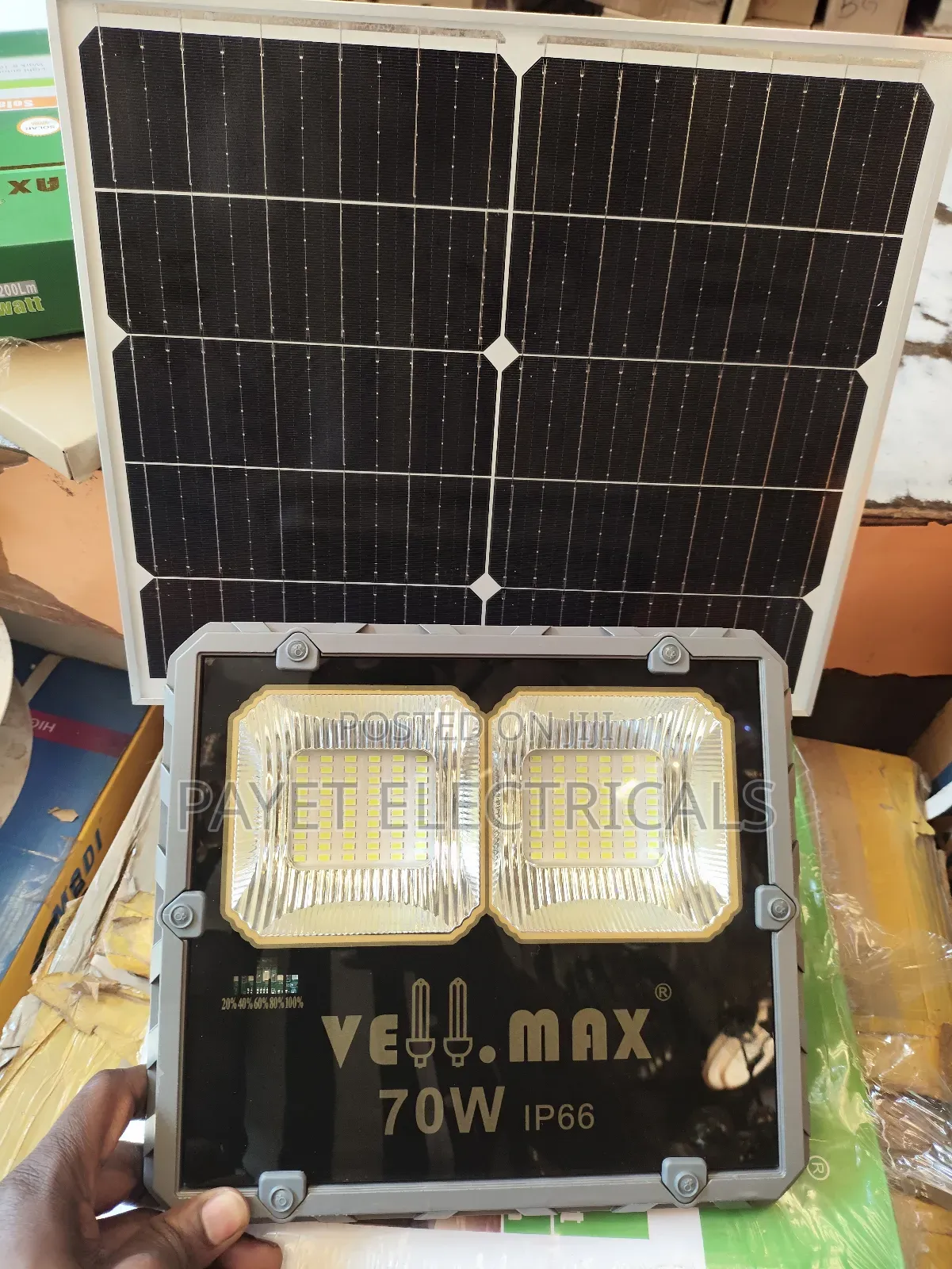 70 Watts Flood Light for Solar