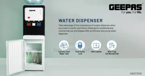 Geepas 3 Tap High-Quality Water Dispenser GWD 17019