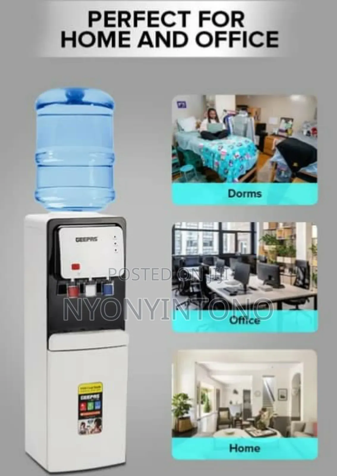 Geepas GWD-17019 Top-Quality Water Dispenser