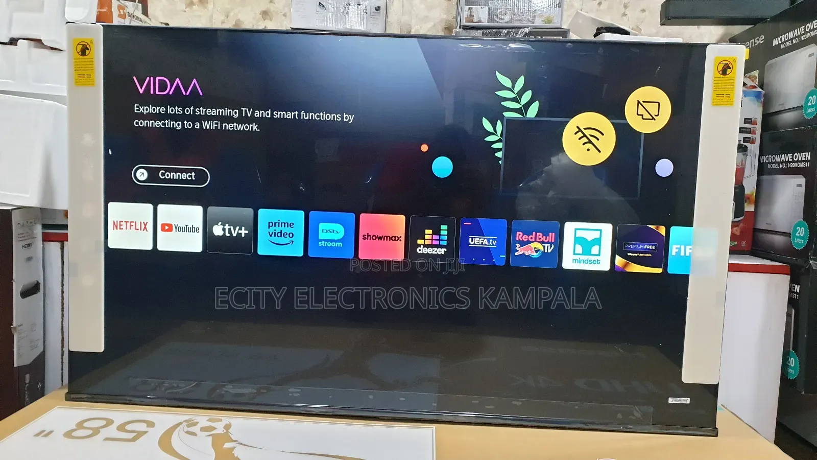 Hisense Smart 58" Flat Screen