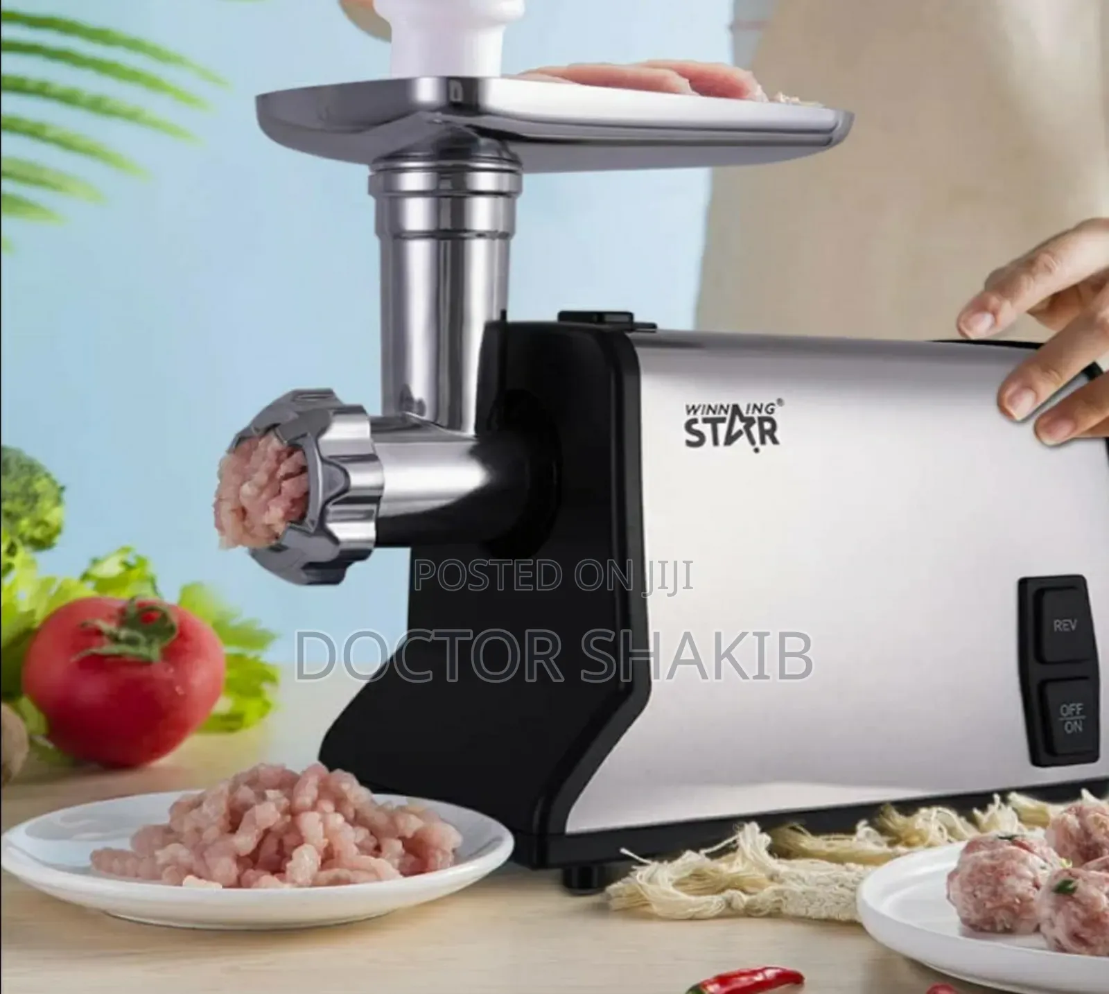 New Winning Star St-5518 Electric Meat Grinder