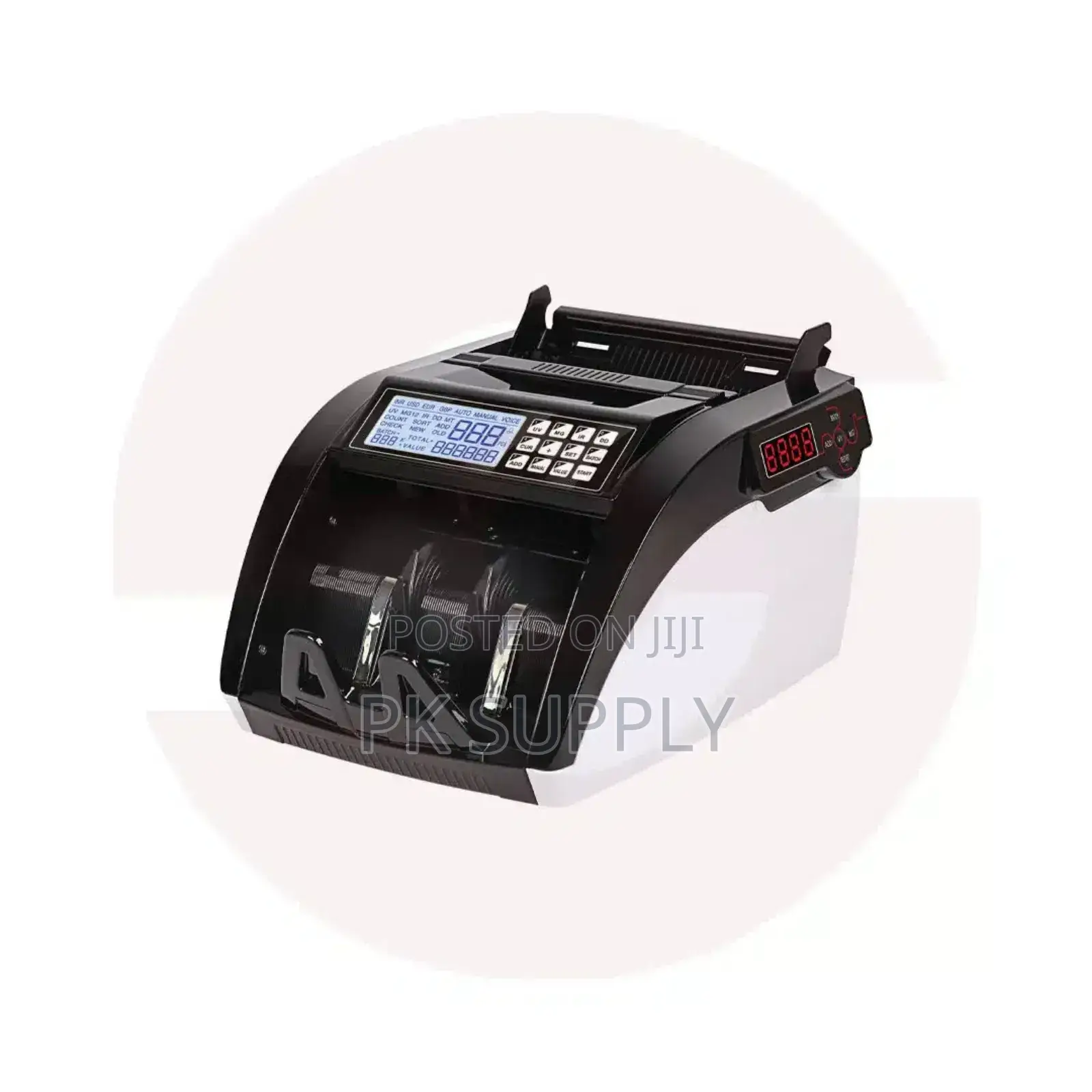 Money Counter With Fake Detector