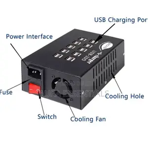 Usb-20d 20-Port Usb Charging Station